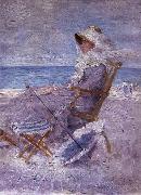 On the Sea Shore or Woman on the Sea Shore Nicolae Grigorescu